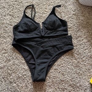 Elegant Black Women's Bikini Set
